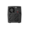 Kép 3/10 - NJOY Szünetmentes 2000VA - Keen 2000 USB (4 Schuko, line-interaktív, USB menedzsment, RJ11/45 vonalvédelem, fekete)