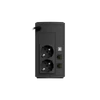 Kép 3/10 - NJOY Szünetmentes 800VA - Keen 800 USB (2 Schuko, line-interaktív, USB menedzsment, RJ11/45 vonalvédelem, fekete)