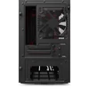 Kép 3/15 - NZXT H210 Fekete-Piros (Táp nélküli) ablakos mini-ITX ház