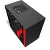 Kép 4/15 - NZXT H210 Fekete-Piros (Táp nélküli) ablakos mini-ITX ház