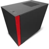 Kép 5/15 - NZXT H210 Fekete-Piros (Táp nélküli) ablakos mini-ITX ház