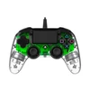 Kép 2/8 - Nacon Compact PS4 átlátszó-halványzöld vezetékes kontroller
