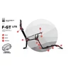 Kép 10/13 - Next Level Racing Szimulátor cockpit - F-GT LITE (Formula és GT ülés; tartó konzolok)