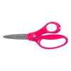 Kép 2/2 - Olló, iskolai, 15 cm, FISKARS "Softgrip", rózsaszín, virág motívummal