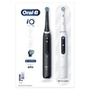 Kép 2/5 - Oral-B iO Series 5 2 db-os matt fekete+fehér elektromos fogkefe szett