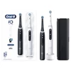 Kép 4/5 - Oral-B iO Series 5 2 db-os matt fekete+fehér elektromos fogkefe szett