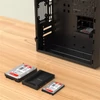 Kép 4/9 - Orico Beépítő keret - 1125SS-V1-BK/34/ (2,5" -> 3,5" SATA3 HDD/SSD, 9,5-12,5mm, Max.: 4TB, fekete)