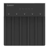 Kép 1/10 - Orico 6558US3-C-EU 5x 2,5"/3,5" HDD/SSD Hard Drive Enclosure with Duplicator Black