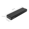 Kép 5/10 - Orico Külső M.2 ház - M2PV-C3-BK/72/ (USB-C 3.1 Gen2 -> M.2 NVMe, Max.: 2TB, 10 Gbps)