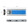 Kép 5/5 - Orico Külső M.2 ház - TCM2-C3-BL/17/ (USB-C 3.1 -> M.2 NVMe, Max.: 2TB, 10 Gbps, kék)