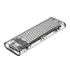 Kép 1/10 - Orico Külső M.2 ház - TCM2-C3-SV/57/ (USB-C 3.1-> M.2 NVMe, Max.: 2TB, 10 Gbps, szürke)