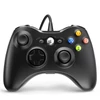 Kép 1/4 - PRC vezetékes Xbox 360/PC fekete kontroller