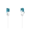 Kép 2/4 - Hama FIC Slim-Flexible CAT6 0,75m fehér patchkábel