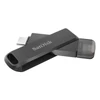 Kép 11/11 - Sandisk 256GB USB C/Apple Lightning iXPAND LUXE Fekete (186554) pendrive