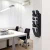 Kép 8/8 - Prospektustartó, fali, álló, A4, DURABLE "FLEXIPLUS 6", fekete
