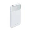 Power bank, beépített kábellel, 10.000mAh, RIVACASE 