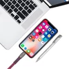 Kép 6/12 - USB kábel, USB-C - USB-C, 1,2 m, RIVACASE "PS6105", piros