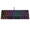 Kép 5/14 - Rampage Billentyűzet - PLOWER K60 Black US (Vezetékes, Mechanikus, Blue switch, angol, fekete, RGB LED)