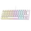 Kép 4/14 - Rampage Billentyűzet - PLOWER K60 White US (Vezetékes, Mechanikus, Blue switch, angol, fehér, RGB LED)