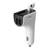 Kép 2/6 - S-Link FM Transmitter - SL-BT245 Bluetooth (BT5.0.; Dual USB, MicroSD; 3A USB gyorstöltő, +1 db fülhallgató)