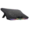 Kép 1/10 - Rampage AD-RC8 Showy RGB Notebook cooler Black
