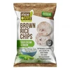 Barnarizs chips, 60 g, RICE UP, hagymás-tejfölös