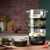 Kép 4/5 - Russell Hobbs 26530-56/RH Kitchen Collection kompakt pároló és rizsfőző