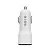 Kép 3/6 - S-Link Autós töltő - SL-EC30L (2db USB, 5V/2.4A/3,4A, 17W, Lightning, 100cm adat+töltőkábel, fehér)
