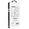 Kép 6/6 - S-Link Autós töltő - SL-EC30L (2db USB, 5V/2.4A/3,4A, 17W, Lightning, 100cm adat+töltőkábel, fehér)