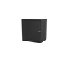 Kép 1/4 - S-Link Rackszekrény - 12U 19" fali kivitel (530x400mm, Flatpack, fekete)