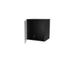 Kép 3/4 - S-Link Rackszekrény - 12U 19" fali kivitel (530x400mm, Flatpack, fekete)