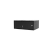 Kép 1/3 - S-Link Rackszekrény - 4U 19" fali kivitel (530x400mm, Flatpack, fekete)