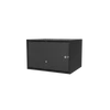 Kép 3/4 - S-Link Rackszekrény - 7U 19" fali kivitel (530x400mm, Flatpack, szürke)
