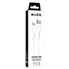 Kép 2/2 - S-Link kábel - SL-X241 (2.4A, 12W, Gyorstöltés, Micro USB, 100cm adat+töltőkábel, fekete)