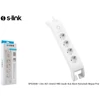 Kép 5/5 - S-Link túlfeszültségvédő - SPG3040 (4 aljzat, max.3680 Watt, 900 Joule, fehér)