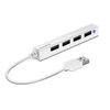 Kép 1/4 - USB elosztó-HUB, 4 port, USB 2.0, SPEEDLINK "Snappy Slim" fehér