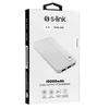 Kép 5/5 - S.Link Powerbank - IP-G10N 10000mAh (2xUSB, Micro usb, Type-C, led, fehér)