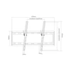 Kép 2/2 - SUNNE (37-70-ET) TV fali konzol dönthető 37"-70", faltáv: 25mm
