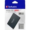 SSD (belső memória), 128GB, SATA 3, 430/560MB/s, VERBATIM 