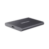 Kép 2/3 - Samsung Külső SSD 4TB - MU-PC4T0T/WW (T7 external, szürke, USB 3.2, 4TB)