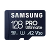 Kép 4/5 - Samsung MicroSD kártya - 128GB MB-MY128SB/WW (PRO Ultimate kártyaolvasóval, Class10, R200/W130, 128GB)