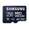 Kép 4/4 - Samsung MicroSD kártya - 256GB MB-MY256SA/WW (PRO Ultimate, Class10, R200/W130, adapter, 256GB)