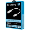 Kép 2/4 - Sandberg USB-C Audio Adapter White