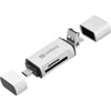 Kép 1/3 - Sandberg Card Reader USB-C+USB+MicroUSB