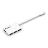 Kép 1/4 - Sandberg USB-C to 4 xUSB 3.0 Pocket Hub Silver
