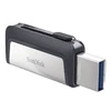 Kép 2/9 - Sandisk 256GB USB3.0/Type-C Dual Drive Fekete-Ezüst (139778) pendrive