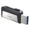 Kép 2/6 - Sandisk 64GB USB3.0/Type-C Dual Drive Fekete-Ezüst (173338) pendrive