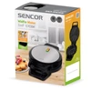 Kép 8/12 - Sencor SWF 1010BK inox-fekete gofrisütő