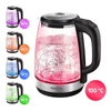 Kép 2/15 - Sencor SWK 2090BK 2l inox-fekete üveg vízforraló