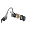 Shokz OpenSwim Pro USB-C csontvezetéses Bluetooth szürke Open-Ear sport fejhallgató